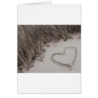 Image de sépia de coeur