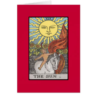 Image de tarot de carte de The Sun