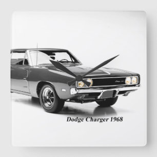 Image de voiture classique pour horloge murale acr