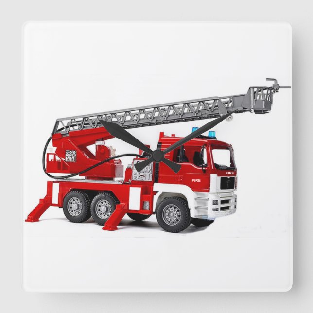 Image du moteur d'incendie pour horloge murale Car (Recto)