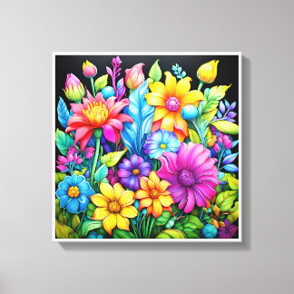 Image imprimée sur toile pour de belles couleurs, 