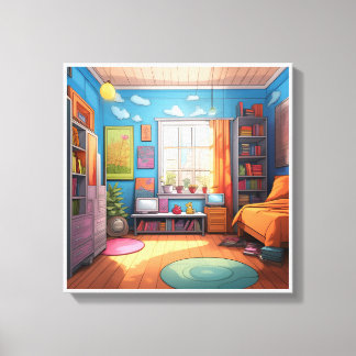 Image imprimée sur toile pour de belles couleurs, 