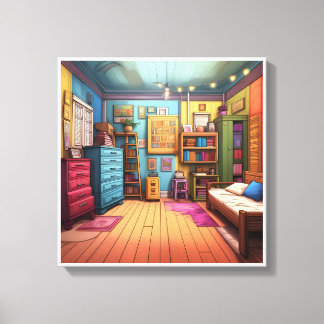 Image imprimée sur toile pour de belles couleurs, 