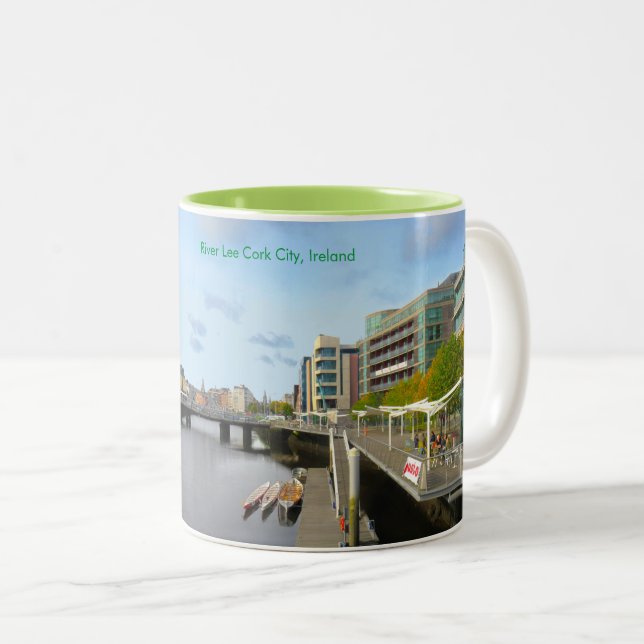 Image irlandaise pour Mug à deux tons (Devant droit)