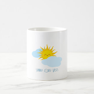 Image mignonne de Sun Smile avec mug texte
