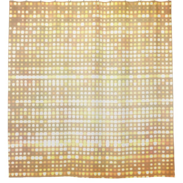 Image of defocused stadium lights. duschvorhang (Vorderseite)