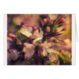 Image Painterly de fleur de Crabapple