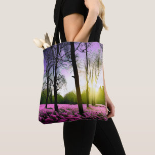 Image personnalisée 2 faces Sac fourre-tout nature