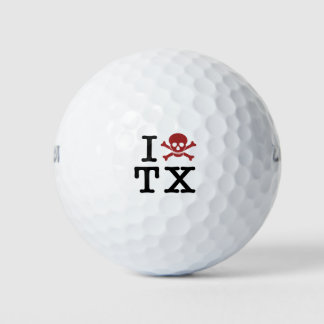 Image_TX_Brown_Skull und Crossbones Golfball