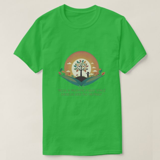 Imagem por do sol T-Shirt (Design vorne)
