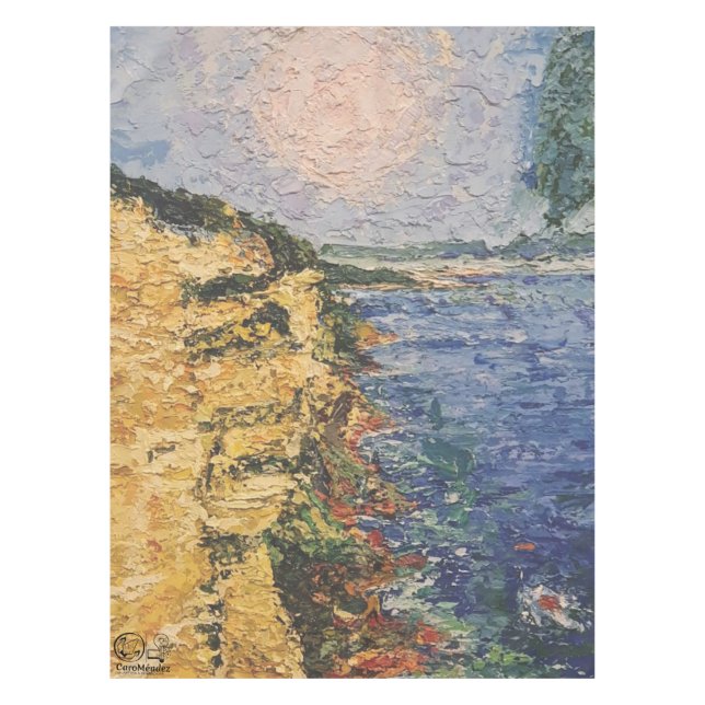 Imagen de mi obra arte Amanecer Tischdecke (Vorderseite)