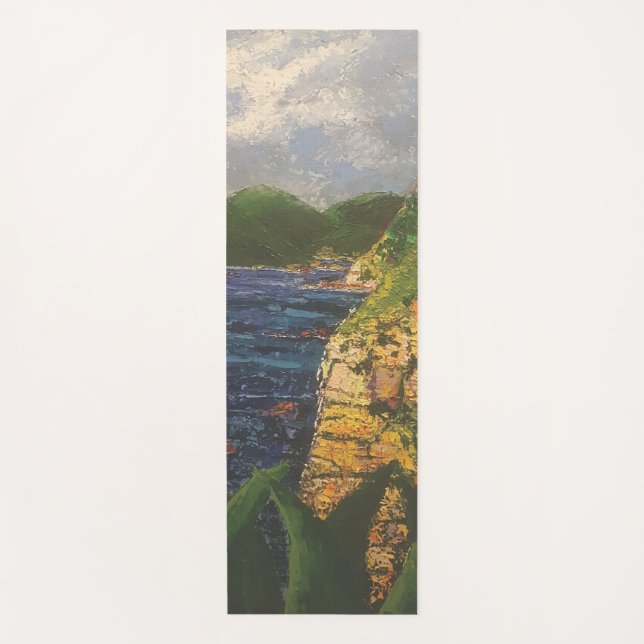 Imagen de mi obra arte Amanecer Yogamatte (Vorderseite)