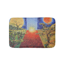 Imagen de mi obra arte La puesta del sol Badematte