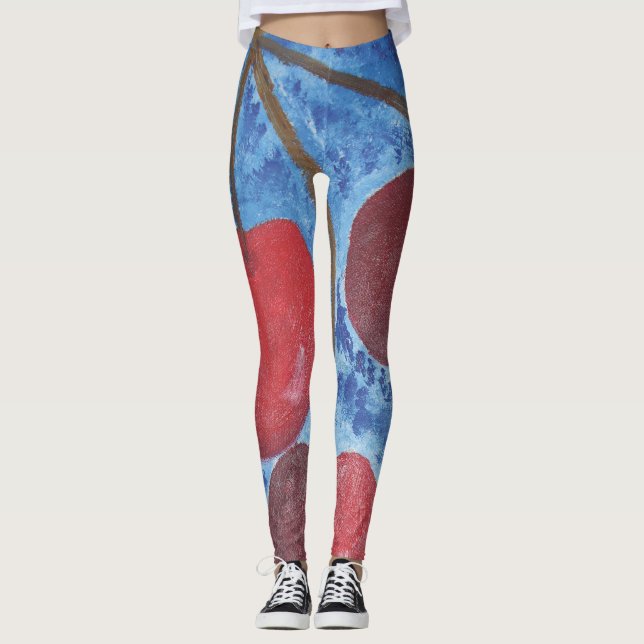 Imagen de mi obra Cerezas Leggings (Vorderseite)