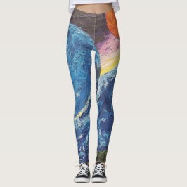 Imagen de mi obra Horizonte Leggings