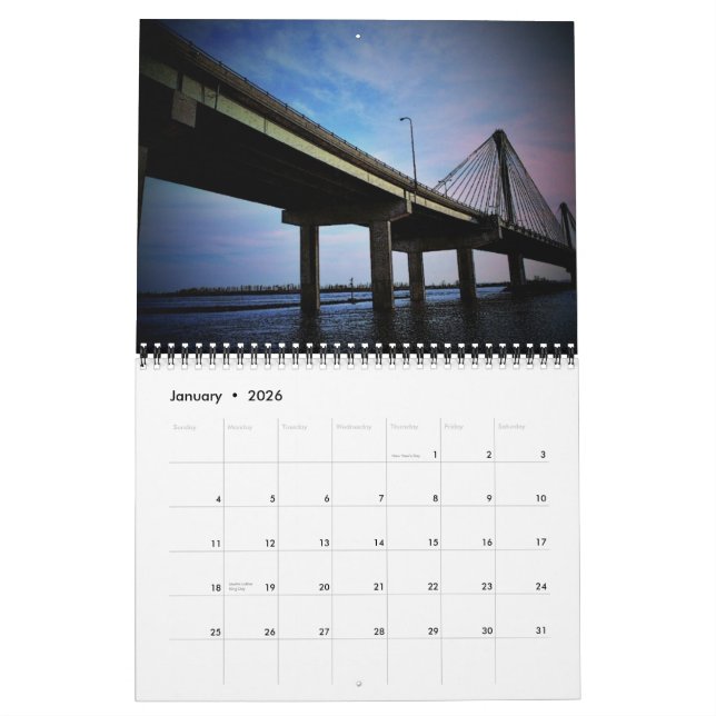 Images de calendrier de St Louis (Jan 2026)