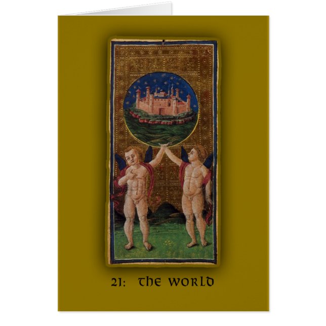 Images de carte de tarot de Visconti-Sforza sur (Devant)