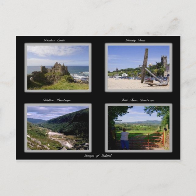 Images de la carte postale irlandaise (Devant)