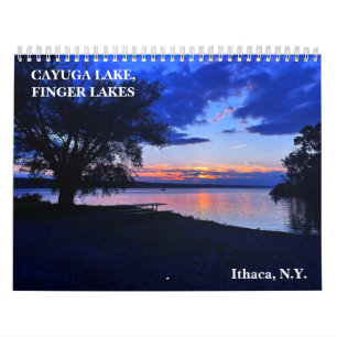 IMAGES DU LAC CAYUGA, FINGER LAKES  calendrier