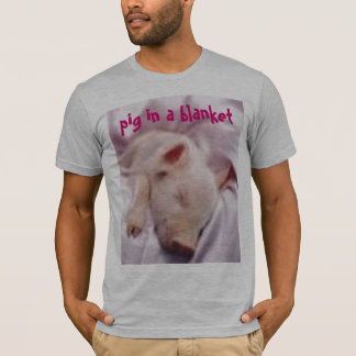 imagesCAPQO80Z, Schwein in einer Decke T-Shirt