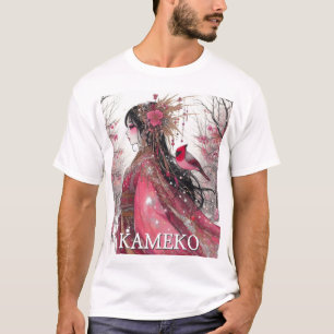 Imaginaire Anime Manga Girl Kameko Tshirt Personna