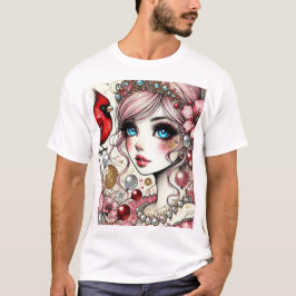 Imaginaire Anime Manga Girl Rin Aime Son Tshirt Oi