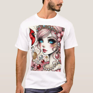 Imaginaire Anime Manga Girl Rin Aime Son Tshirt Oi