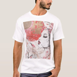 Imaginaire Anime Manga Japon Reiko 励 行 Tshirt pers