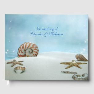 Imaginaire Beach Thème Mariage Livre d'or