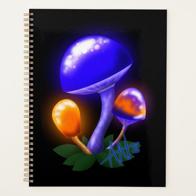 Imaginaire Blancs Dapperling Orange & Champignons  (Devant)