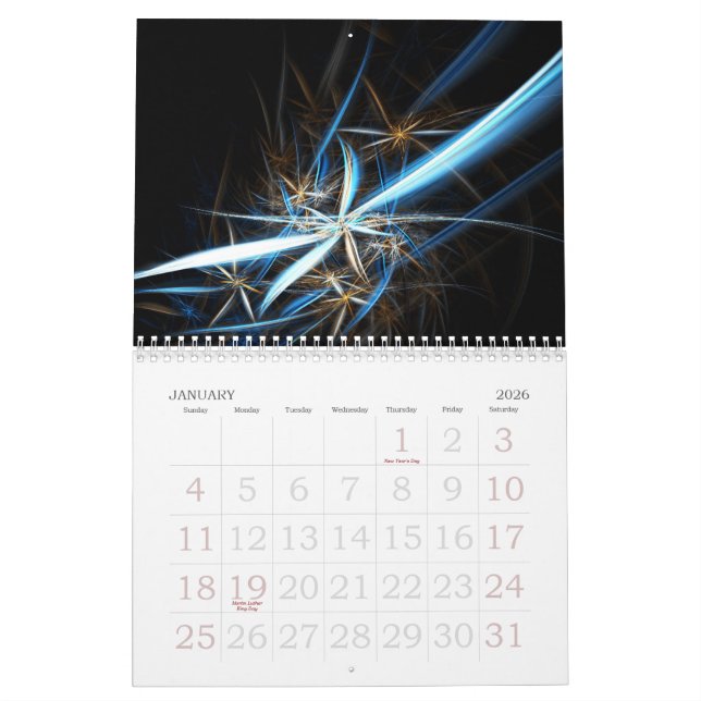 Imaginaire, calendrier 2011 (Jan 2026)