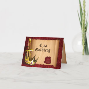 Imaginaire Chevalier Médiéval Bar Mitzvah Merci