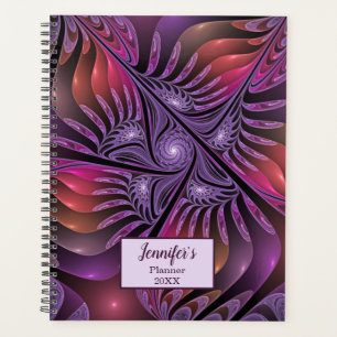 Imaginaire coloré Abstrait Violet Fractal Nom