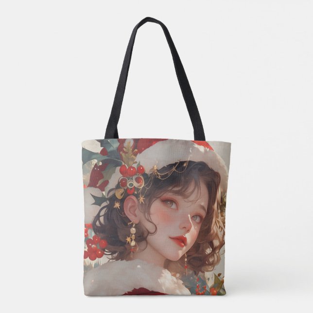 Imaginaire de Noël : Sac fourre-tout romantique mo (Dos)