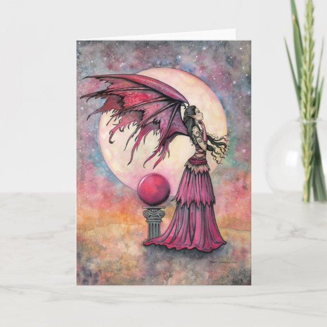 Imaginaire de nuit Carte d'art de la fée par Molly (Devant)