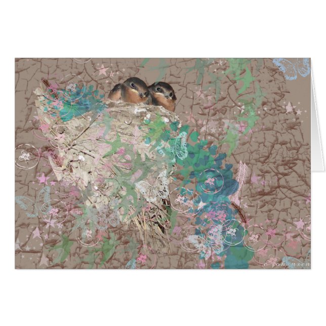 Imaginaire d'hirondelle de grange - oiseaux dans (Devant Horizontal)