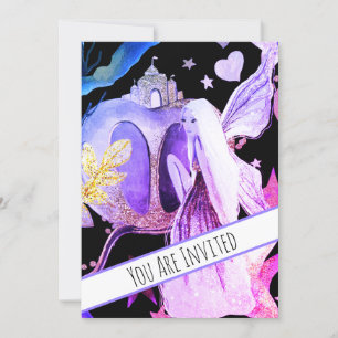 *~* Imaginaire Fairy Castle Baby shower Invitation