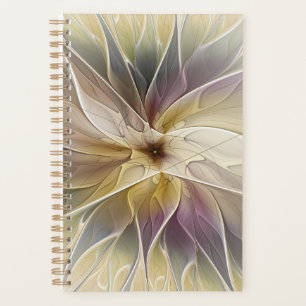 Imaginaire Floral Gold Eggplant Art Fractal Abstra