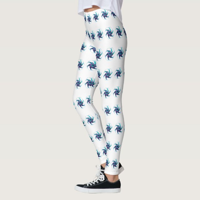 Imaginaire fractal - Flèche Leggings (Gauche)