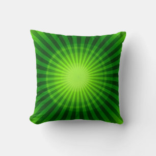 Imaginaire Green Art Design Coussin Abstrait 20