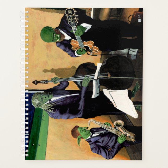 Imaginaire Jazz Blues Musiciens Musique Art (Devant)