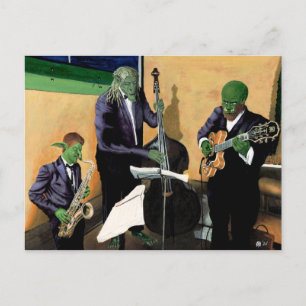 Imaginaire Jazz Blues Musiciens Musique Art Carte 