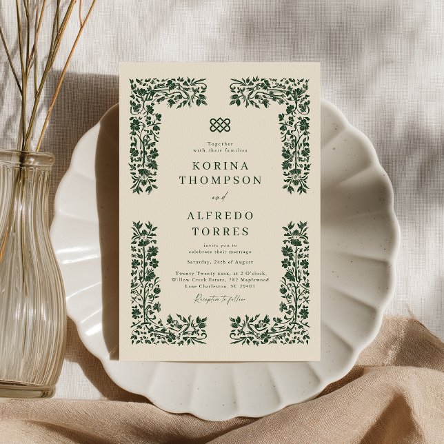 Imaginaire Moyen Age Celtic Knot Faire-part de mar (Créateur téléchargé)