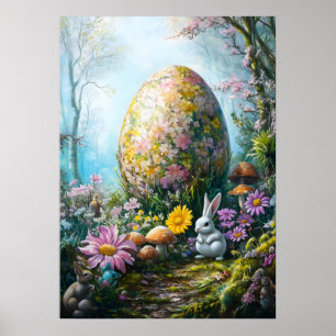 Imaginaire Oeuf de Pâques dans la magie Poster For
