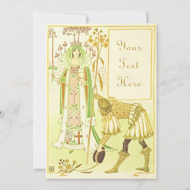 Imaginaire pour enfants Invitations d'anniversaire (Devant)