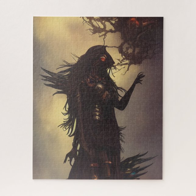 Imaginaire Sci-Fi foncé Puzzle (Vertical)