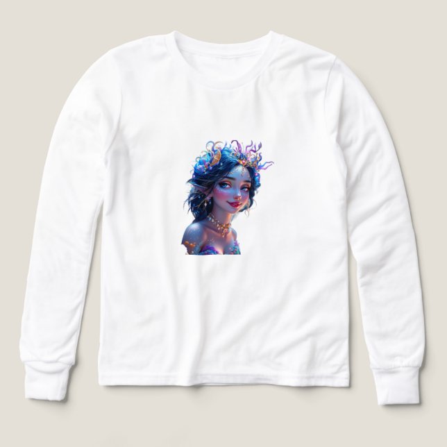 Imaginaire Sweatshirt fille d'art (Motif recto)