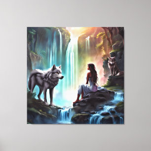 Imaginaire - Toile à enveloppement de qualité supé