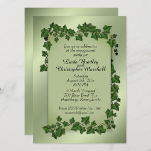 Imaginaire Vines Engagement Partie Invitation