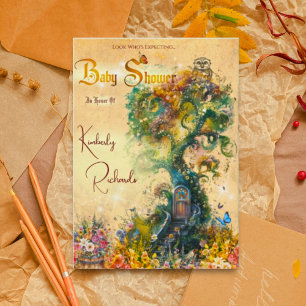 Imaginaire Whimsical Baby shower Invitation